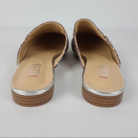 Glitter Open Back Mules - Picture 5 of 7